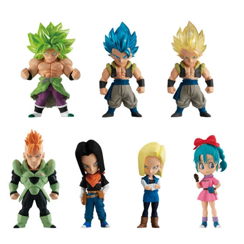Bandai FW Dragon Ball Z Box Egg 12 Food Play рекламный Gogeta Android No. 18 Bulma Broli | Игрушки и хобби