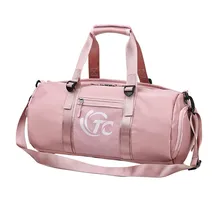 Водонепроницаемый большой Ёмкость спортивная сумка для спортзала модернизировать новую внешнюю многофункциональную дорожные сумки из натуральной кожи для сухой и влажной уборки, разделения ремень обувь положение сумки