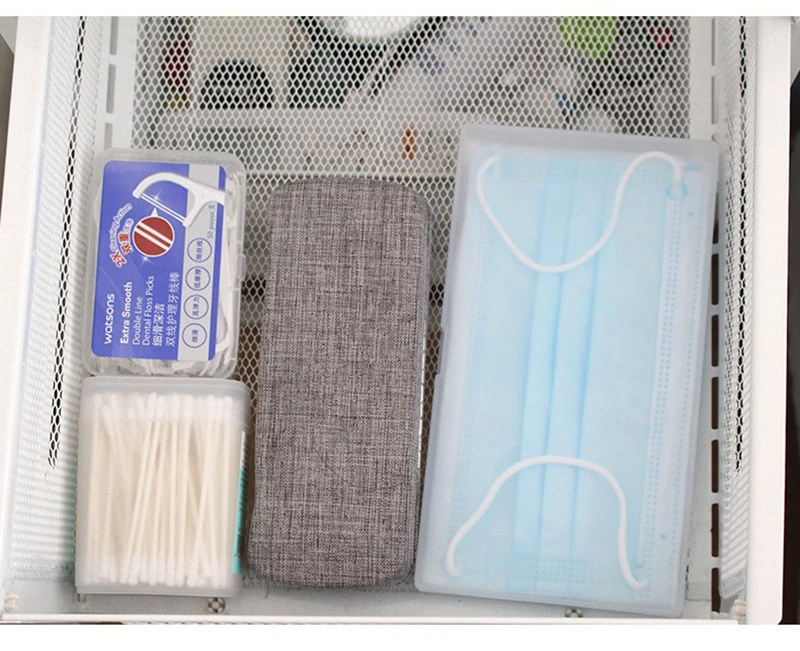 Portable Face Masks Organizer Dustproof and Moisture-Proof Cover Holder Mask Storage Seal Box Household Accessories (30)