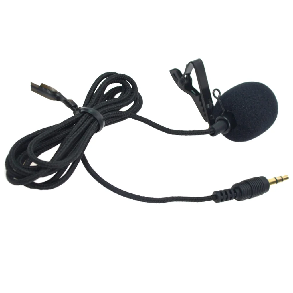 Lavalier Lapel Clip-on Interview Condenser Microphone for Gopro 3/3+/4 | Электроника