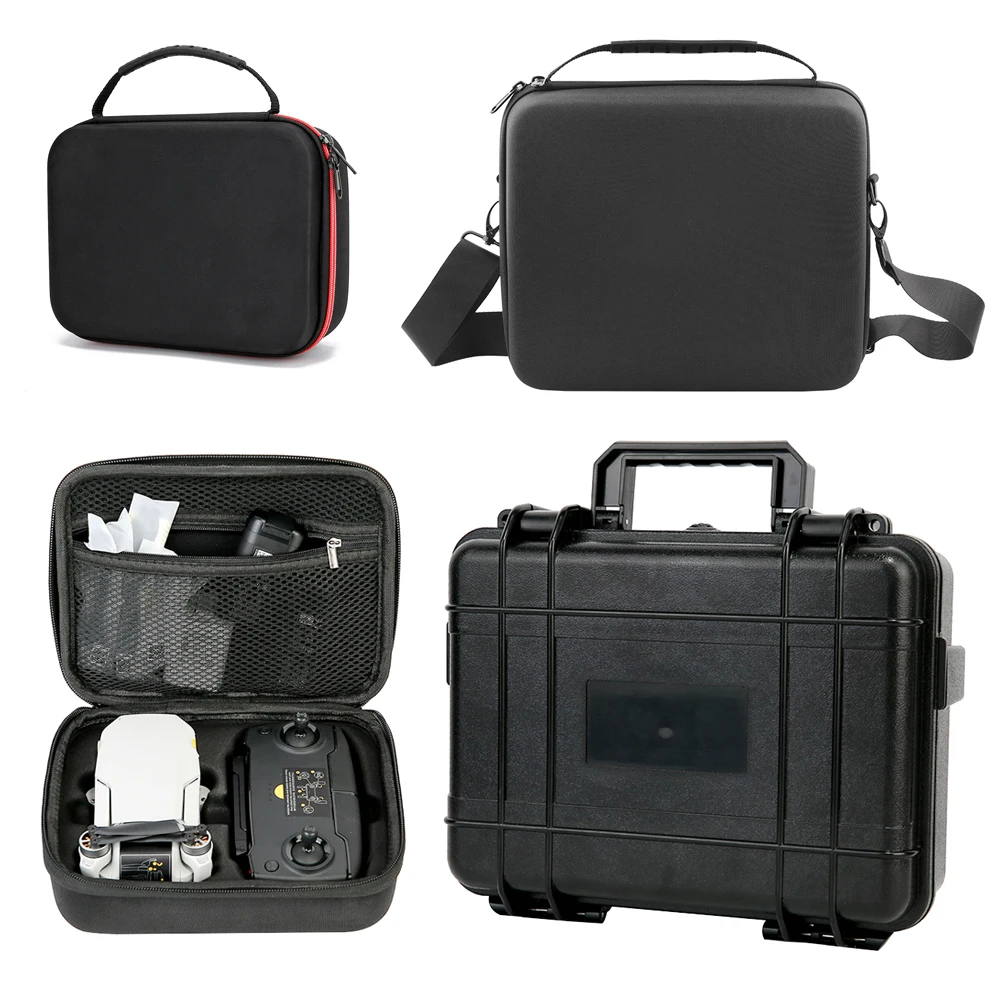 Buy ARU Carrying Case for DJI Mavic Mini Drone Handbag Storage Shockproof Portable Hardshell Box Waterproof Shoulder Bag Accessory 