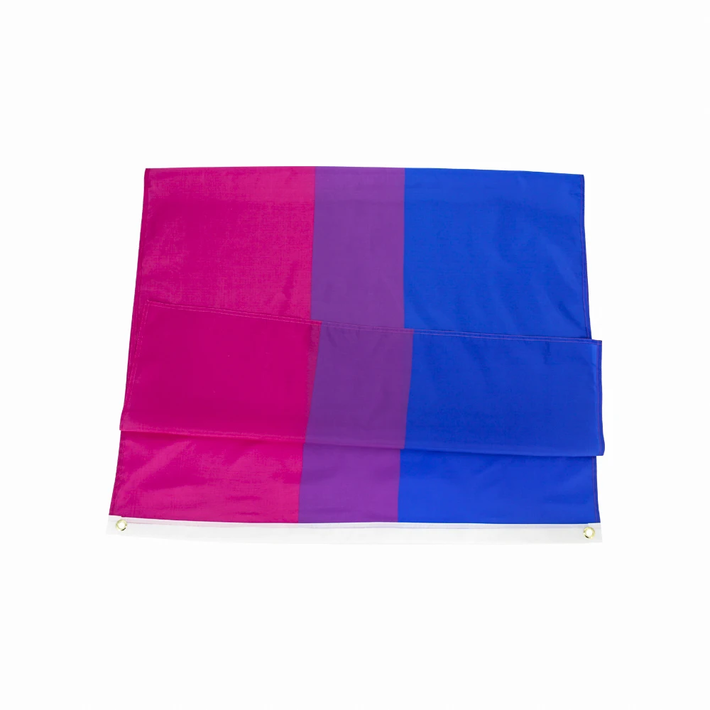 FLAGHUB 60X90 90X150cm LGBT Bi Bisexual Pride Flag Of Bisexuality For Decoration