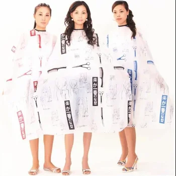 

Waterproof Apron Hair Cutting Barber Salon Shop Gown Cape Cover Haircut Cloth Hairdresser Perm Dyed Hair Tools
