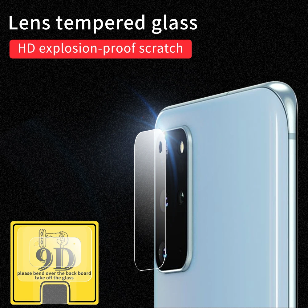 9D Camera Glass For Samsung a51 a71 a 51 71 Screen Protector Transparent Lens Film s20 plus ultra a40s a20s a10s a90 glass | Мобильные
