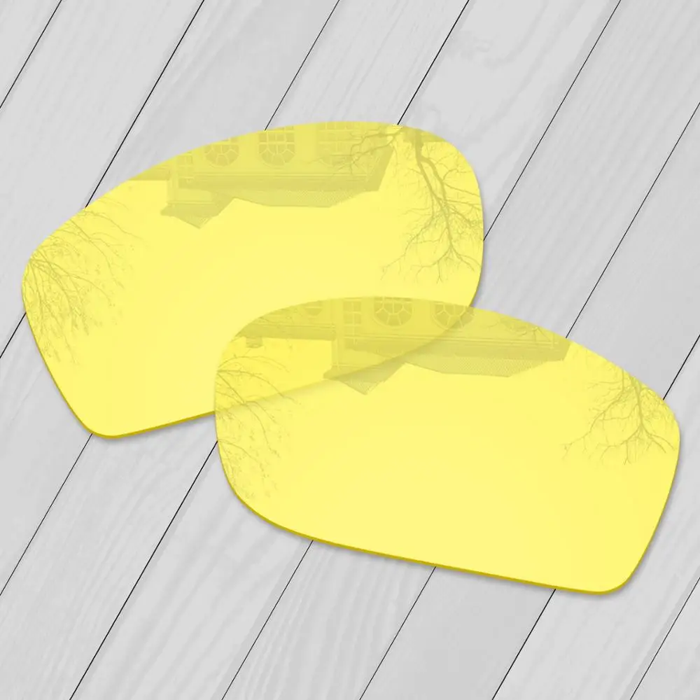 E.O.S Replacement Lenses for Oakley Splinter Sunglasses - HD Yellow Non Polarized