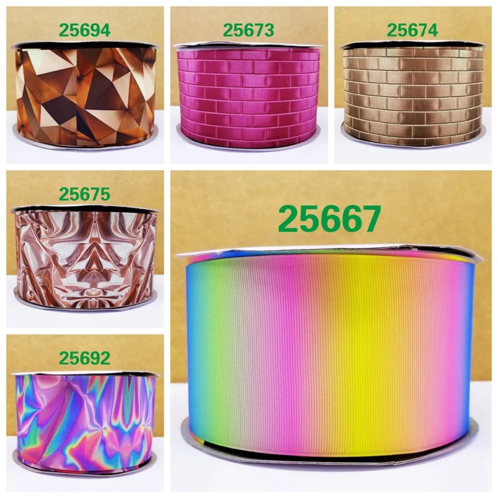 

Free shipping 50 yard cartoon printed grosgrain ribbon 25694