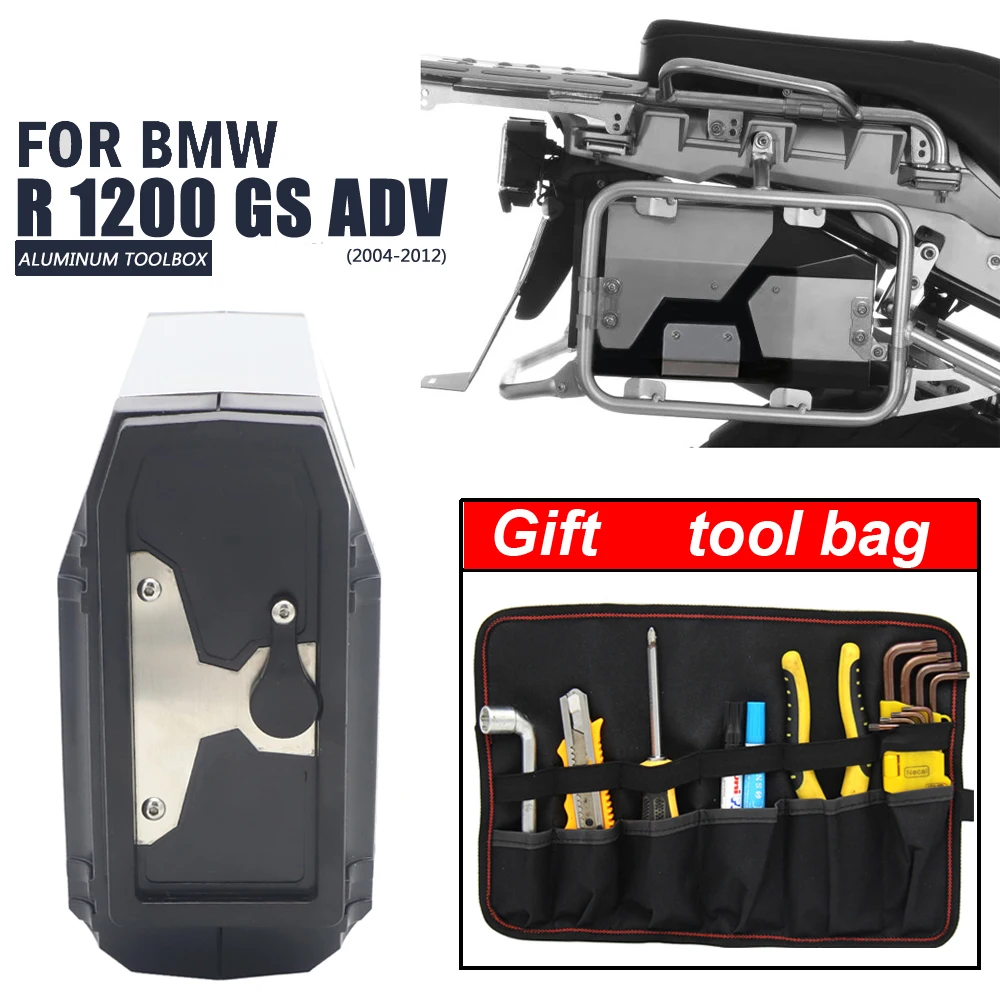 

2019 Decorative waterproof Box Liters for 4.2 Liters Left Side Bracket 2013-19 For BMW R1200GS LC Adventure R 1200 GS Tool Box