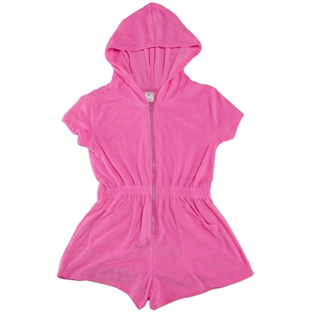 Накидки для девочек купальник Пляжное Платье топ с короткими рукавами и