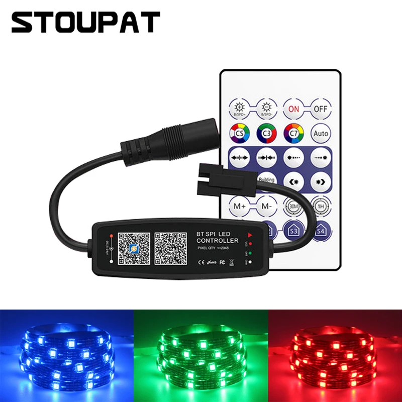 Bluetooth-контроллер для Пиксельной светодиодной ленты SK6812 WS2812 | Лампы и освещение