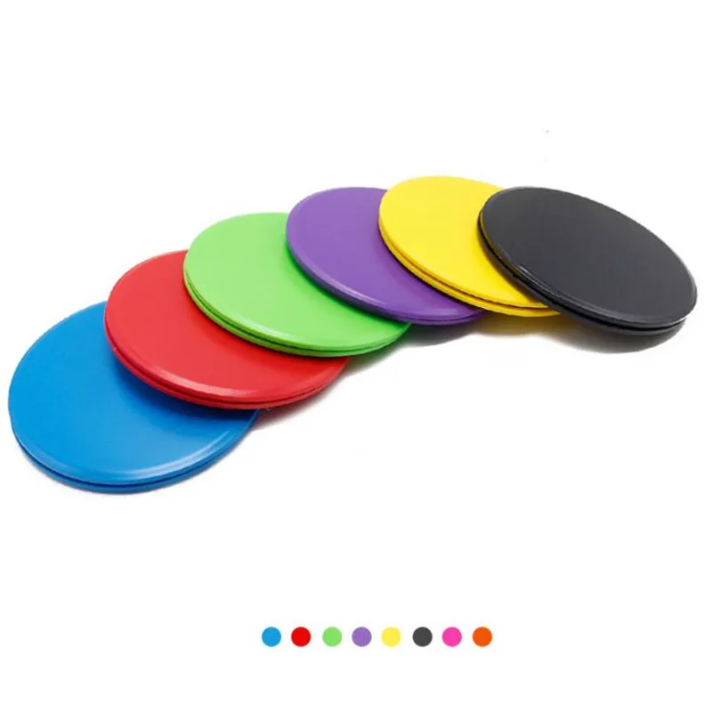 2PCS Gliding Discs Slider Fitness Disc Exercise Sliding Plate For Yoga Gym Abdominal Core Training Equipment | Спорт и развлечения