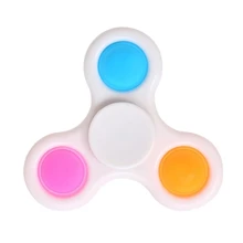 

Colorful finger fidget toys push anti stress simpl dimpl fidget spinner