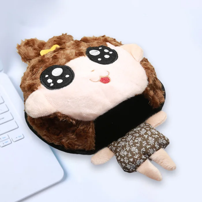 USB коврик для мыши с подогревом, коврик для мыши, удерживающий тепло, милый мягкий коврик для зимы, игровой коврик для ноутбука GV99