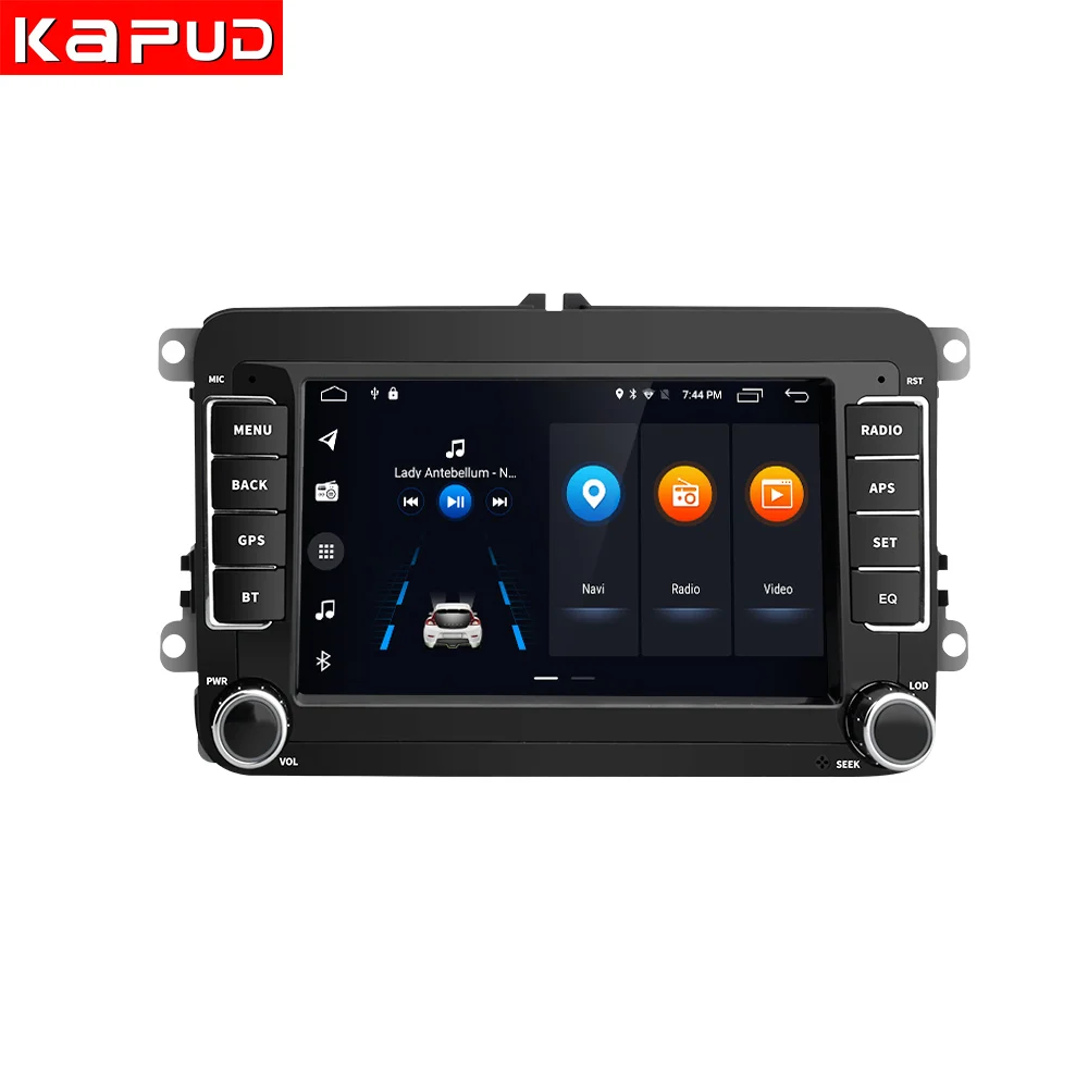 Kapud Car Radio Gps Autoradio Android Classic 7''Multimidia Player Stereo For VW/Volkswagen/Golf/Polo/Tiguan/Passat/b7/Octavia