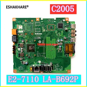 

FT3BCRZSC V2.0 c2005 AIA20 LA-B692P motherboard for Lenovo C20-05 C2005 motherboard AIO E2-7110 DDR3 5B20J33242 100% test ok