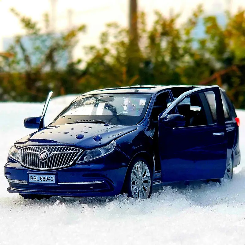 Масштаб 1:32 для GM BUICK GL8 литая металлическая Роскошная MPV модель автомобиля