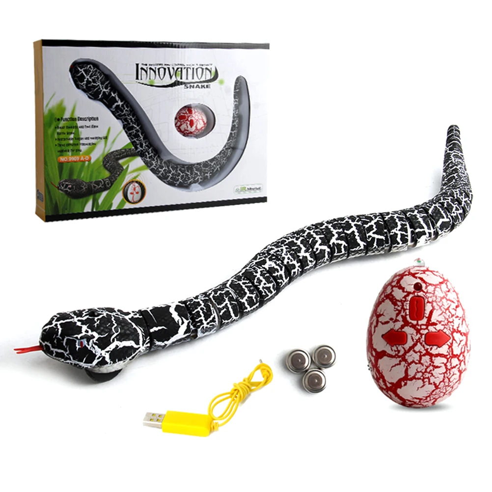 Новинка Rc Змея с дистанционным управлением игрушка новизны игрушечная змея для