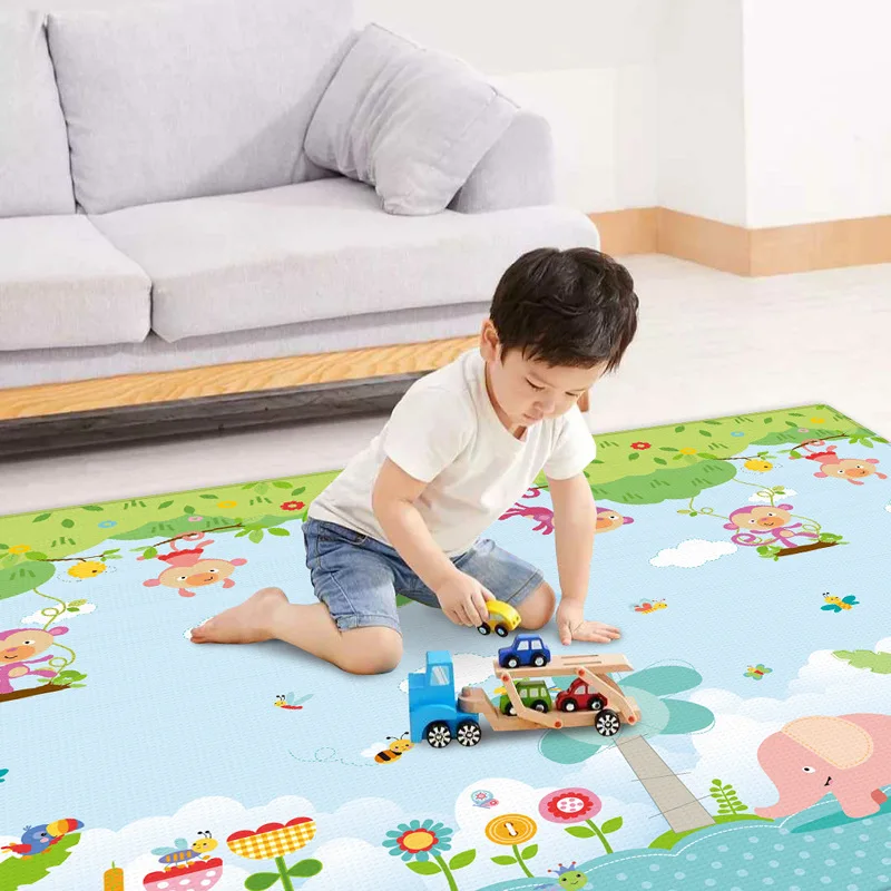 

Kindergarten Baby Creeping Mat Thick 1CM CHILDREN'S Mat Living Room Home Game Coaster Infant Cartoon Climb