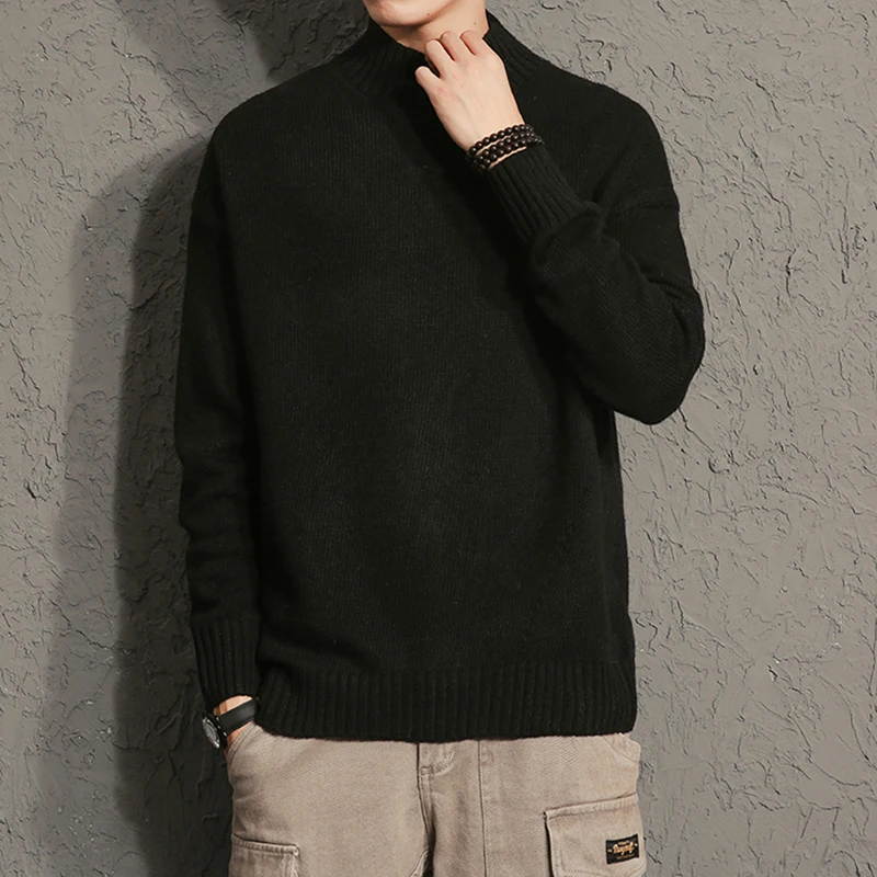 Men's Clothing Casual Sweater Men Turtleneck Pull Homme Mens Sweaters Slim Pullover Men Classic Wool Knitwear Cashmere Sweater Men's Clothing Casual Sweater Men Turtleneck Pull Homme Mens Sweaters Slim Pullover Men Classic Wool Knitwear Cashmere Sweater