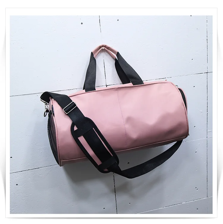 Crocosport женская спортивная сумка сумки для йоги Женская одежда для фитнеса, спорта черные сумки рюкзаки Портативный Путешествия сумка для тренировок с отсеком для обуви - Цвет: Pink I