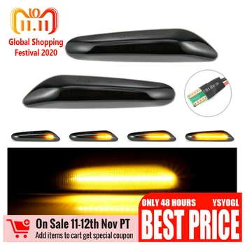 

For BMW E46 E36 E60 E61 E90 E92 E93 X1 E84 X3 Led Dynamic Turn Signal Light Side Fender Marker Sequential Blinker Lamp Side Lamp