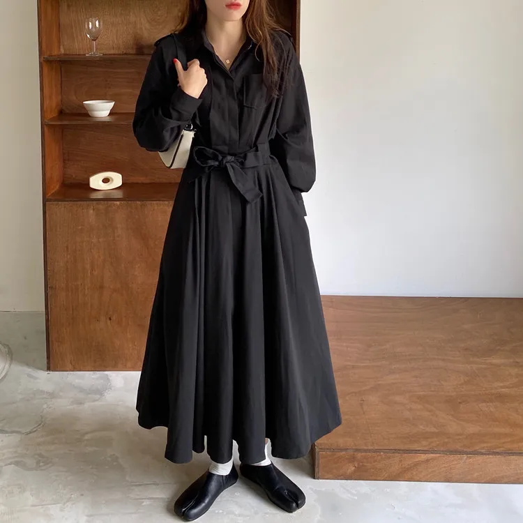 SuperAen Autumn New Design Solid Waist Hugging
