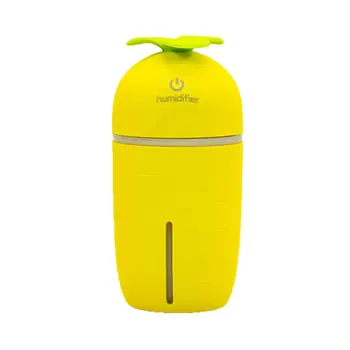 

Lovely Carrot Humidifier Mini Portable Usb Air Humidifier LED Light Diffuser 3 Colors For Home Car Office