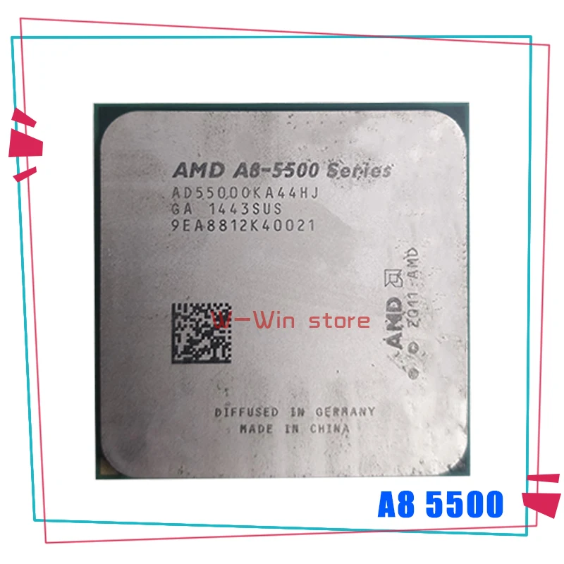 Четырехъядерный процессор AMD A8 5500 5500K 5500B AD5500OKA44HJ AD550BOKA44HJ Trinity socket FM2 3 2 ГГц 65 Вт |
