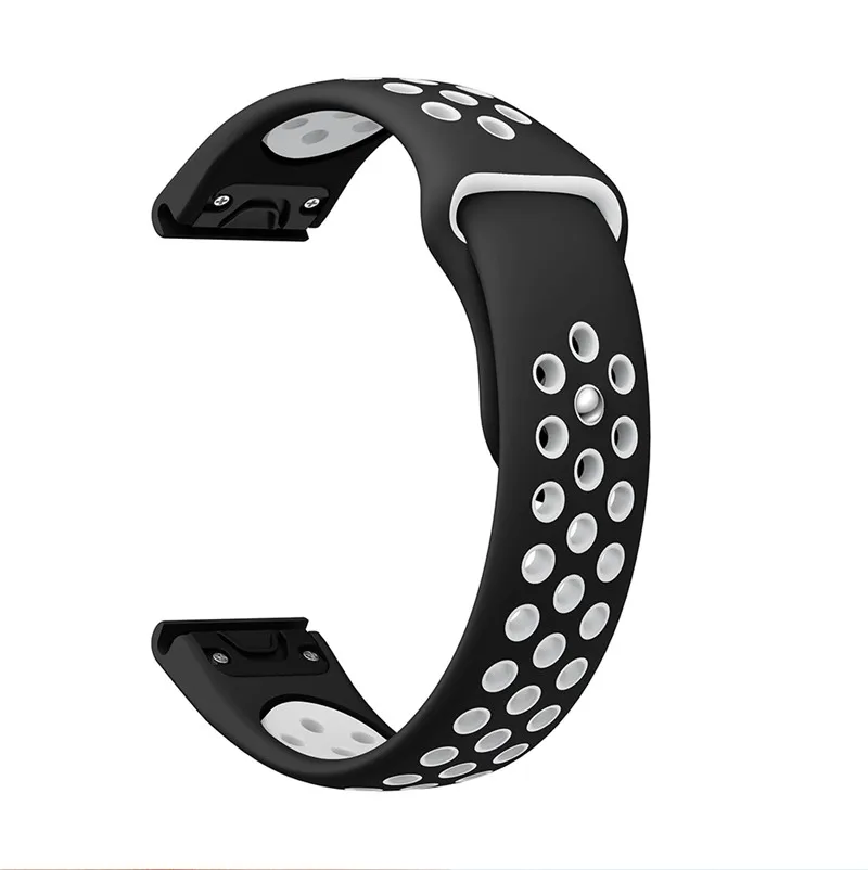 Топ силиконовый смарт-браслет для Garmin Fenix 6 ремешок для часов кожаный браслет для Garmin Fenix6 ремень для Garmin ремешок для часов - Цвет: Color8