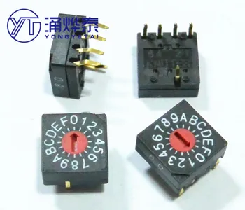 

0-F/16-bit 8421C rotary dial coding switch DRS3116C reverse code 4:1