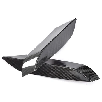 

Carbon Fiber Front Bumper Fog Lights Corner Splitters Covers Trim for BMW F80 M3 F82 F83 M4 4 Door 2 Door 2014-2018