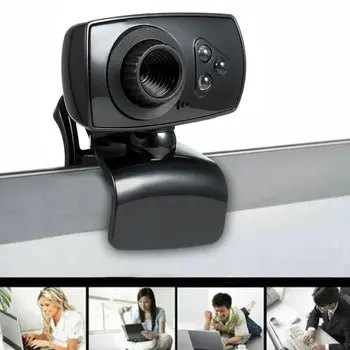 

Practical Camera HD Webcams USB Camera Video Recording Web Camera Portable Drive-free Webcams For PC