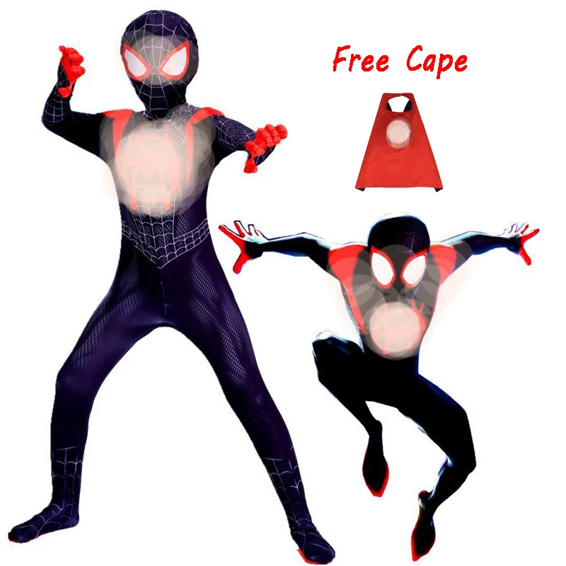 Najtaniej Nowy rok karnawał cosplay kostium czarny Zentai Party z halloweenowym wzorem body kombinezon kombinezony