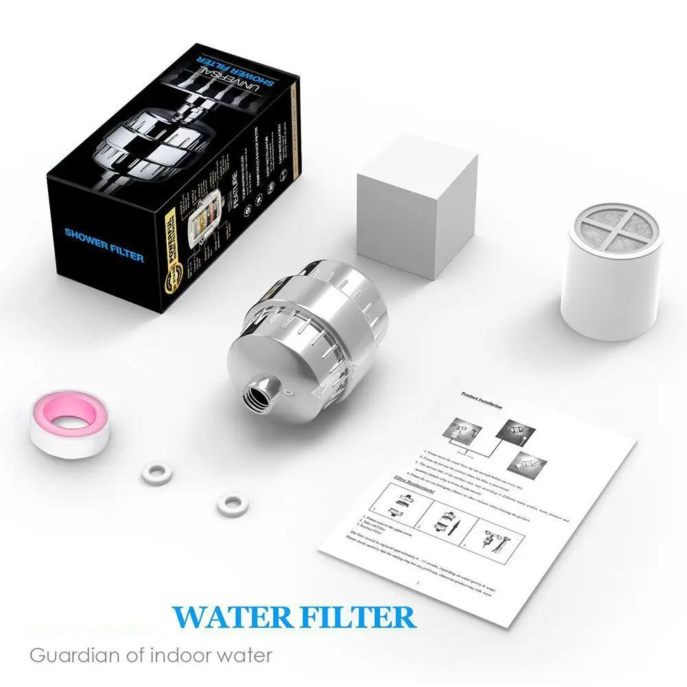 10-15 слойный фильтр набор Спринклерный Душ фильтр для воды фильтр для удаления хлора для ванной комнаты