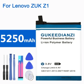 

GUKEEDIANZI BL255 5250mAh Mobile Phone Replacement Battery For Lenovo ZUK Z1 Stable Voltage Rechargeable Polymer Li-ion Battery