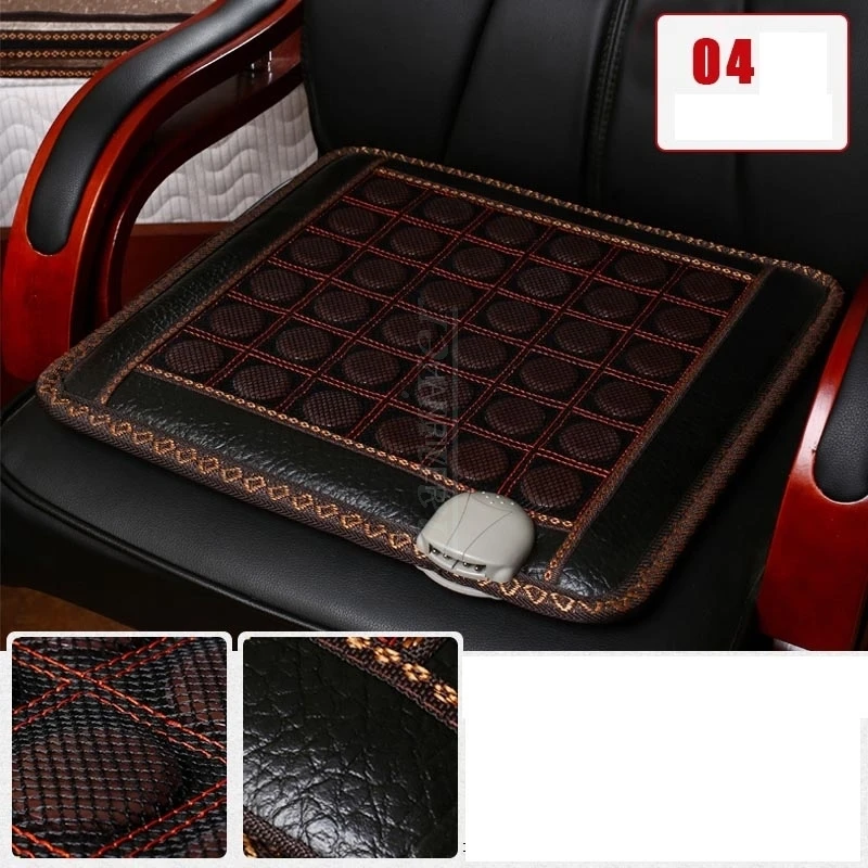 

Economic and practical electric heating cushion warm jade germanium stone office chair cushion MATS heat 45*45cm