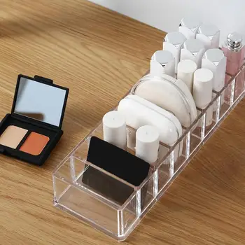 

Transparent cosmetic storage box Desktop cosmetic storage box Makeup storage box