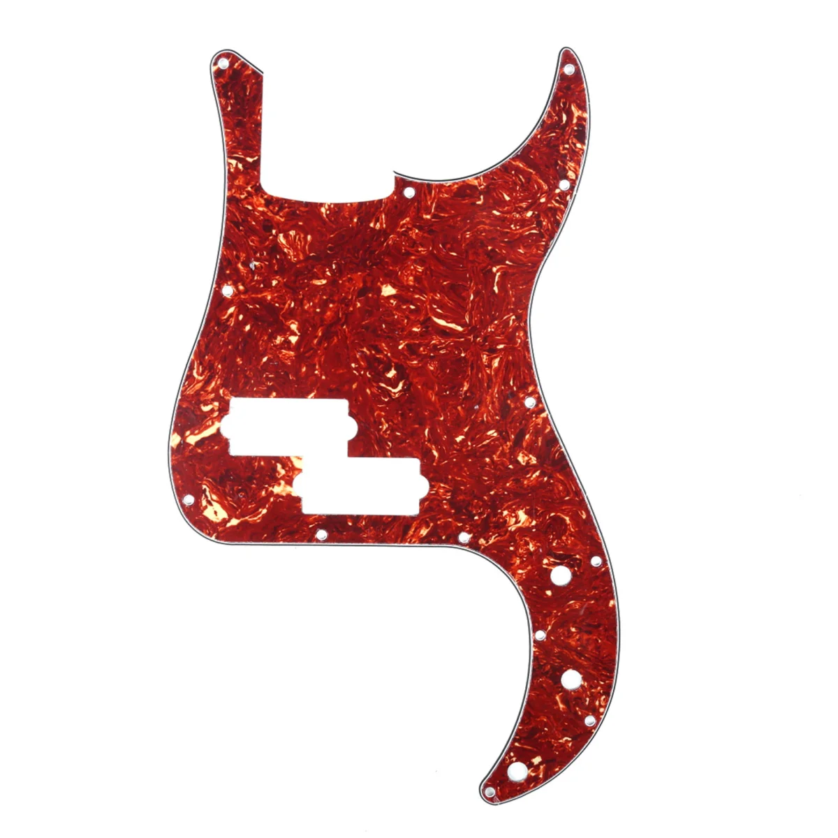 Musiclily 11 отверстий P Bass Pickguard для Fender американский/мексиканский стандарт