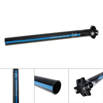 

FCFB Carbon Fiber Lightweight approx 250g 350mm 31.6mm 3k Glossy Lightweight Carbon Fiber Seatpost for Mtb Bike Bicycles