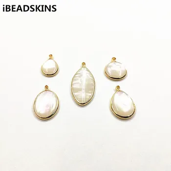 

New arrival! 100pcs Copper with Resin imitation shell charm/Connectors for earrings/earrings accessories/Earring parts DIY