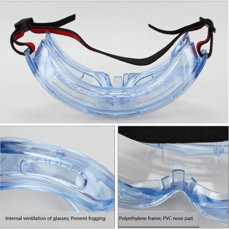 Lunettes anti-éclaboussures 3M 1623AF - Anti-buée UV Polycarbonate