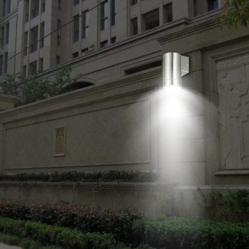 

Stainless Steel Single Outdoor Wall Light IP65 Garden Wall Light for courtyard