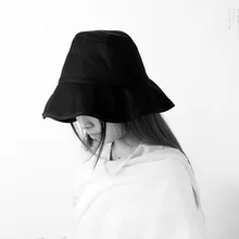 Для мужчин и женщин Панама для взрослых хлопок с широкими полями плоский верх Рыбак Гольф сплошной цвет кепки дорожная одежда аксессуары