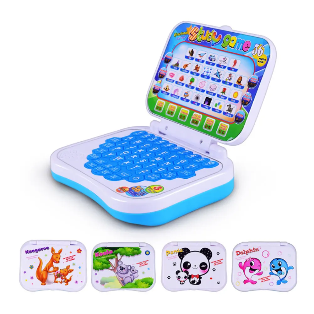 children Educational Machine Toys For Baby Kids Pre School Laptop Computer Game Educational Learning Study Toy With High Quality