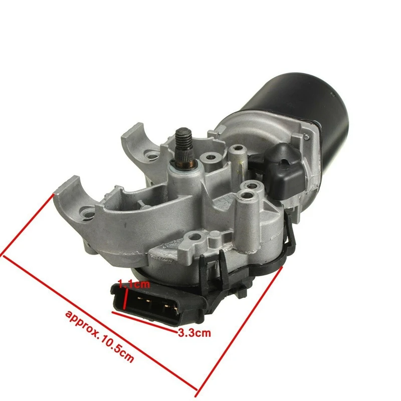12V мотор стеклоочистителя переднего стекла передней панели для Renault Clio Mk3 III 2005- 7701061590