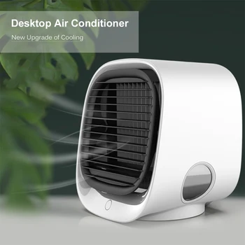 

M201 Mini Desktop Air Conditioner Anionic Conditioner Fan Air Purification Humidification Cooling Fan USB Multifunctional Cooler