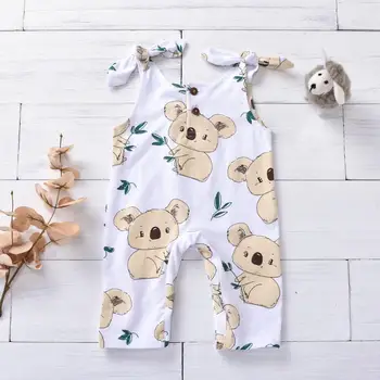 

Newborn Cute Boys Girls 0-24M Romper Children cotton fashion overall