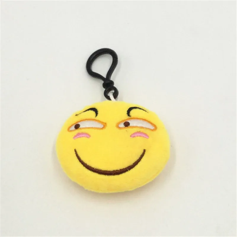

The new 2020 ornament cute cartoon expression expression on the mobile phone's accessories plush toys gifts doll gift