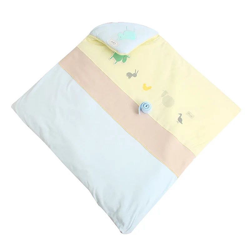 

Infant Soft Swaddle Baby Sleeping Bag Newborn Cotton Quilt Boys and Girls Cartoon Blanket Kids Bedspreads Children Sleeping Bag