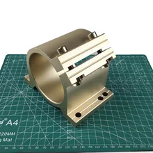 

80MM CNC spindle fixture mounting bracket CNC spindle motor fixture 0.8KW 1.5KW milling cutter engraving machine spindle