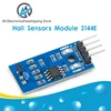 Hall Sensors Module 3144E 4pin Hall Switch Speed Magnetic Swiches Speed Counting Sensor Module For Arduino Smart Car ► Photo 1/6